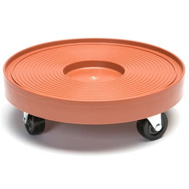 Devault 12" Plant Dolly No Hole Terra Cotta — photo 1 of 2