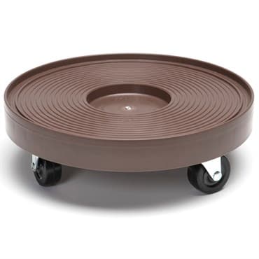 Devault 12" Plant Dolly No Hole Espresso — photo 1 of 2