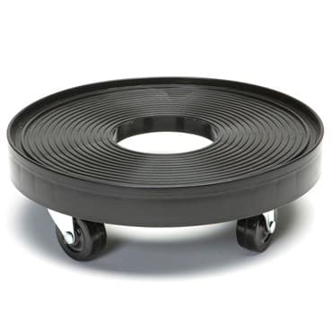 Devault 12" Plant Dolly with Hole Black — photo 1 of 2