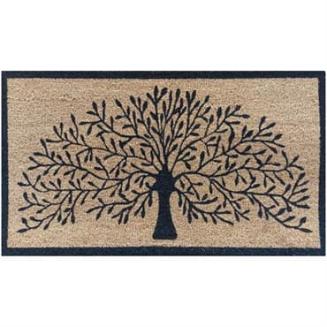 DHTG 20"x30" Beautiful Tree Rubber Backed Coir Outdoor Doormat — photo 1 of 2