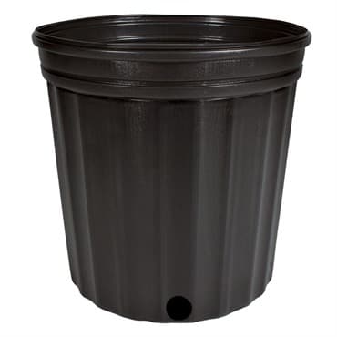 HC Dillen 2G 600 Reg Nursery Pot BK, Blow Molded, Trade 2 Gallon, Black, 60 per Bundle, 90 Bundles per Pallet, 8.50in x 8.50in, 1.72Gal, 2Gallon — photo 1 of 2