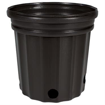 HC Dillen Elite 1200 Squat Nursery Pot, Blow Molded, Trade 3 Gallon, Black, 50 per Bundle, 60 Bundles per Pallet, 11.00in x 7.62in, 2.50Gal, 3Gallon — photo 1 of 2