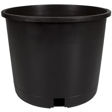 HC PROCAL Dillen Trade 03.00 Gallon Squat Side Drain Nursery Pot, Injection Molded, Bulk, 1400 per Pallet, 10.0in x 8.00in, 2.14Gal, 3Gallon — photo 1 of 2