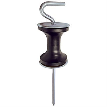 Dramm Heavy-Duty Hose Guide, Galvanized with Plastic Roller — photo 1 of 2