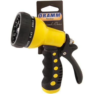 Dramm 9 Pattern Revolver Carded Yellow — photo 1 of 2