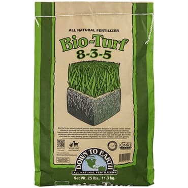 Down to Earth 25# Bio Turf 8-3-5 OMRI (40/PL) — photo 1 of 2