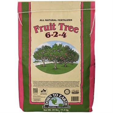 Down to Earth 25# Fruit Tree 6-2-4 OMRI (40/PL) — photo 1 of 2