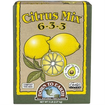 Down to Earth 5# Citrus Mix 6-3-3 OMRI — photo 1 of 2