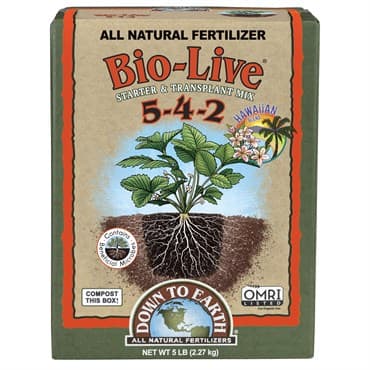Down to Earth 5# Bio-Live Hawaiian 5-4-2 OMRI — photo 1 of 2