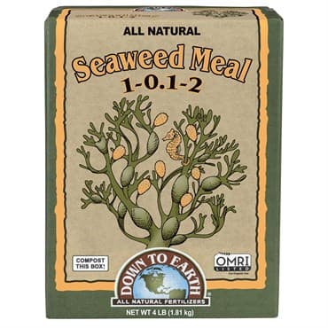 Down to Earth 4# Seaweed Meal 1-0.1-2 OMRI — photo 1 of 2