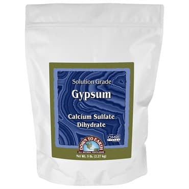 Down to Earth 5# Solution Grade Gypsum — photo 1 of 2