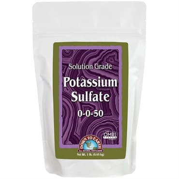 Down to Earth 1# Solution Grade Potass Sulfate 0-0-50 OMRI — photo 1 of 2