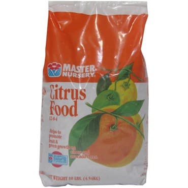 Master Nursery 10# Citrus Food 12-8-4 — photo 1 of 2