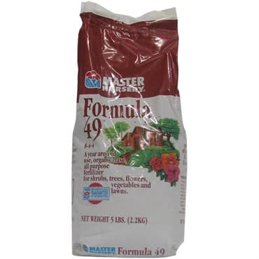 Master Nursery 5# Formula 49 All Purpose Fertilizer Organic Granules 8-4-4 — photo 1 of 2