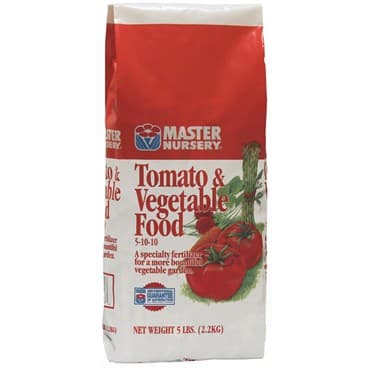 Master Nursery 5# Tomato & Vegetable Food 5-10-10 — photo 1 of 2