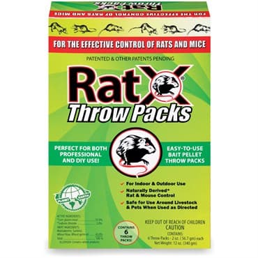 Ecoclear 12oz RatX Bait Pellet Throw Pack Box — photo 1 of 2