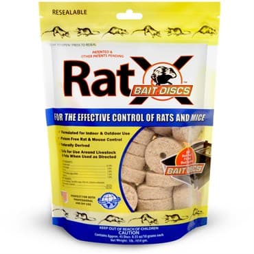 Ecoclear 1lb Bag RatX Bait Discs 45ct 12/CS — photo 1 of 2