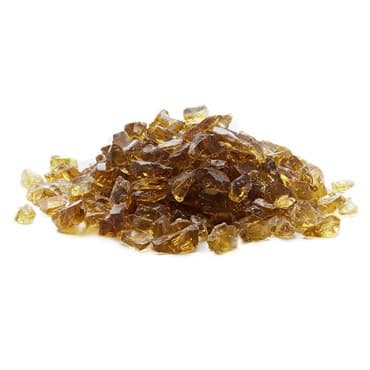 Exotic Pebbles 12# Fire Glass Chestnut 1/2" — photo 1 of 2