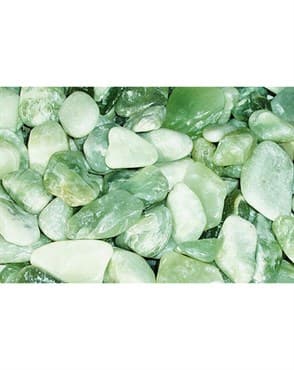 Exotic Pebbles 50# Polished Jade Pebbles 1/2-1" — photo 1 of 2