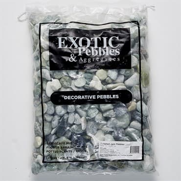 Exotic Pebbles 20# Polished Jade Pebbles — photo 1 of 2