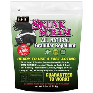 EPIC 6# Skunk Scram Repellent Granules Resealable Bag — photo 1 of 2
