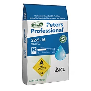 ICL Peters 22-5-16 Mum Special Black Iron 25lb (80/PL) Pallet Min HAZ — photo 1 of 2
