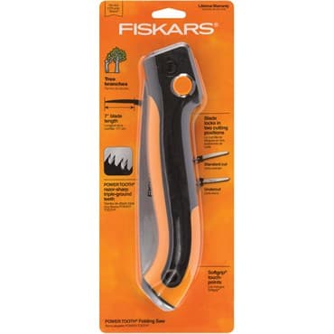 Fiskars PowerTooth Softgrip Folding Saw 7"' Blade — photo 1 of 2