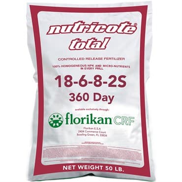 Florikan 18-6-8 360 Day Nutricote Total (2 Stage) 50Lb (40/Pl) — photo 1 of 2