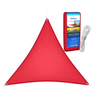 Kool Kolor 9'10" Party Sail Triangle Red — photo 1 of 2
