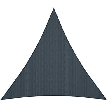 Coolaroo 16'5" Premium Triangle Shade Sail Kit Slate — photo 1 of 2