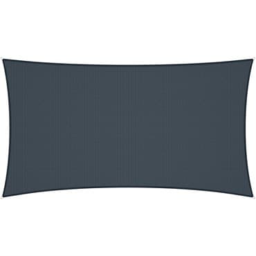Coolaroo 16'5"x9'11" Premium Rectangle Shade Sail Kit Slate — photo 1 of 2