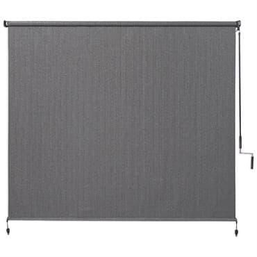 Coolaroo 6'x8' Roller Shade Pewter 95% UV — photo 1 of 2