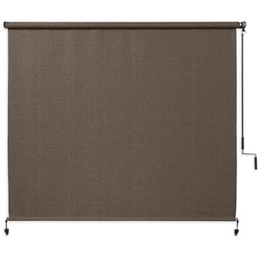 Coolaroo 6'x6' Exterior Roll Shade Mocha 90% Shade — photo 1 of 2