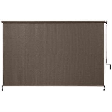 Coolaroo 8'x6' Exterior Roll Shade Mocha 90% Shade — photo 1 of 2