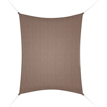 Coolaroo Heatshield 11'10" x 8' Ready To Hang Shade Sail, Rectangle - Coffee — photo 1 of 2