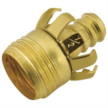 Melnor 1/2" Hose Repair Coupling Metal Clinch Male — photo 1 of 2