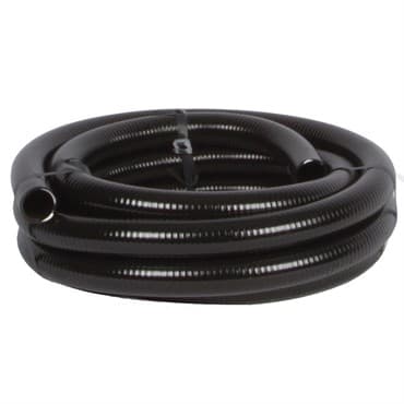 Atlantic 1 1/2" X 25' PVC Black Flex Pipe — photo 1 of 2