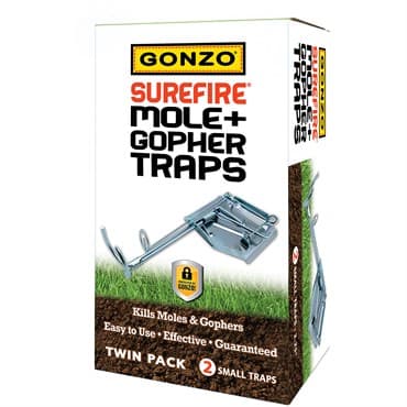 GONZO Surefire Mole & Gopher Traps 2pk — photo 1 of 2