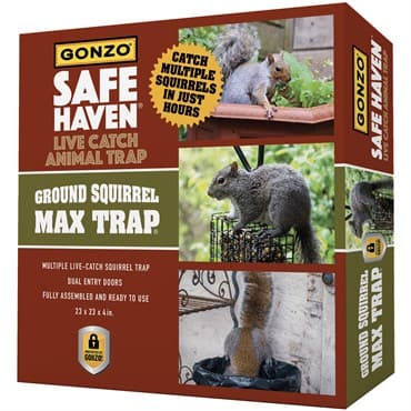 Gonzo Safe Haven Live Catch Trap Ground Squirrel — photo 1 of 2