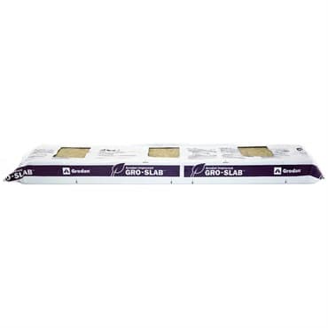 Grodan Improved Gro-Slab (36x6x3 w/ 3-10x10 pre-cut holes) - Bag (12/Carton) — photo 1 of 2