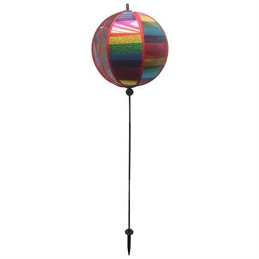 Gardener Select 11x42.9 Round Mylar Laser Wind Spinner Rainbow — photo 1 of 2