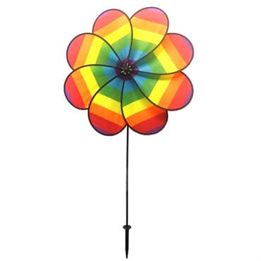 Gardener Select 25.6x47 Pinwheel Multi Rainbow — photo 1 of 2