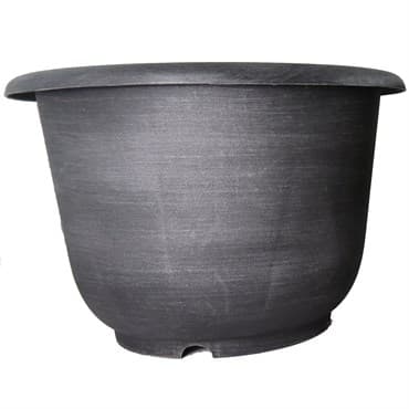 Grower Select 16.00 Roll Rim Pot Black / Silver 930/PL — photo 1 of 2