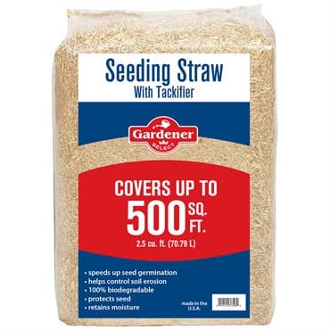 Gardener Select 2.5cf Seeding Straw with Tackifier 40/PL — photo 1 of 2