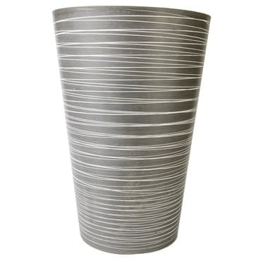 Gardener Select 12" Tall Round Planter Light Grey — photo 1 of 2