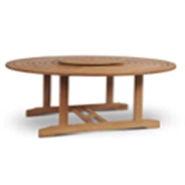 Gardener Select 4' Teak Dining Table Lazy Susan — photo 1 of 2