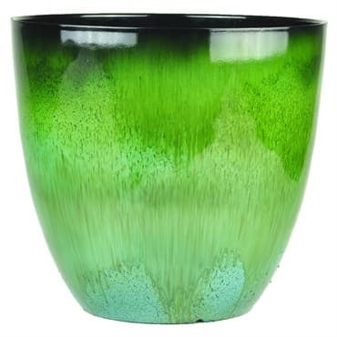 Gardener Select 12" Egg Planter Green Flower Planter 6/CS — photo 1 of 2