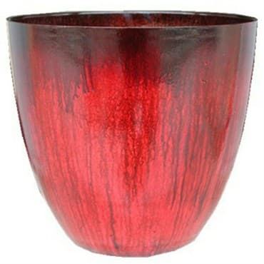 Gardener Select 15" Egg Planter Red Flower Planter 4/CS — photo 1 of 2