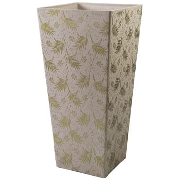 Gardener Select 16"x32" Mixed Stone White Planter — photo 1 of 2
