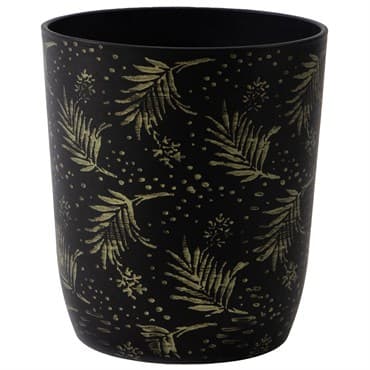 Gardener Select 11.8"x12.5" Mixed Stone Black Planter — photo 1 of 2